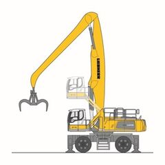  Materialumschlag - Mobilbagger Liebherr LH 110 M Industry Litronic 12463038